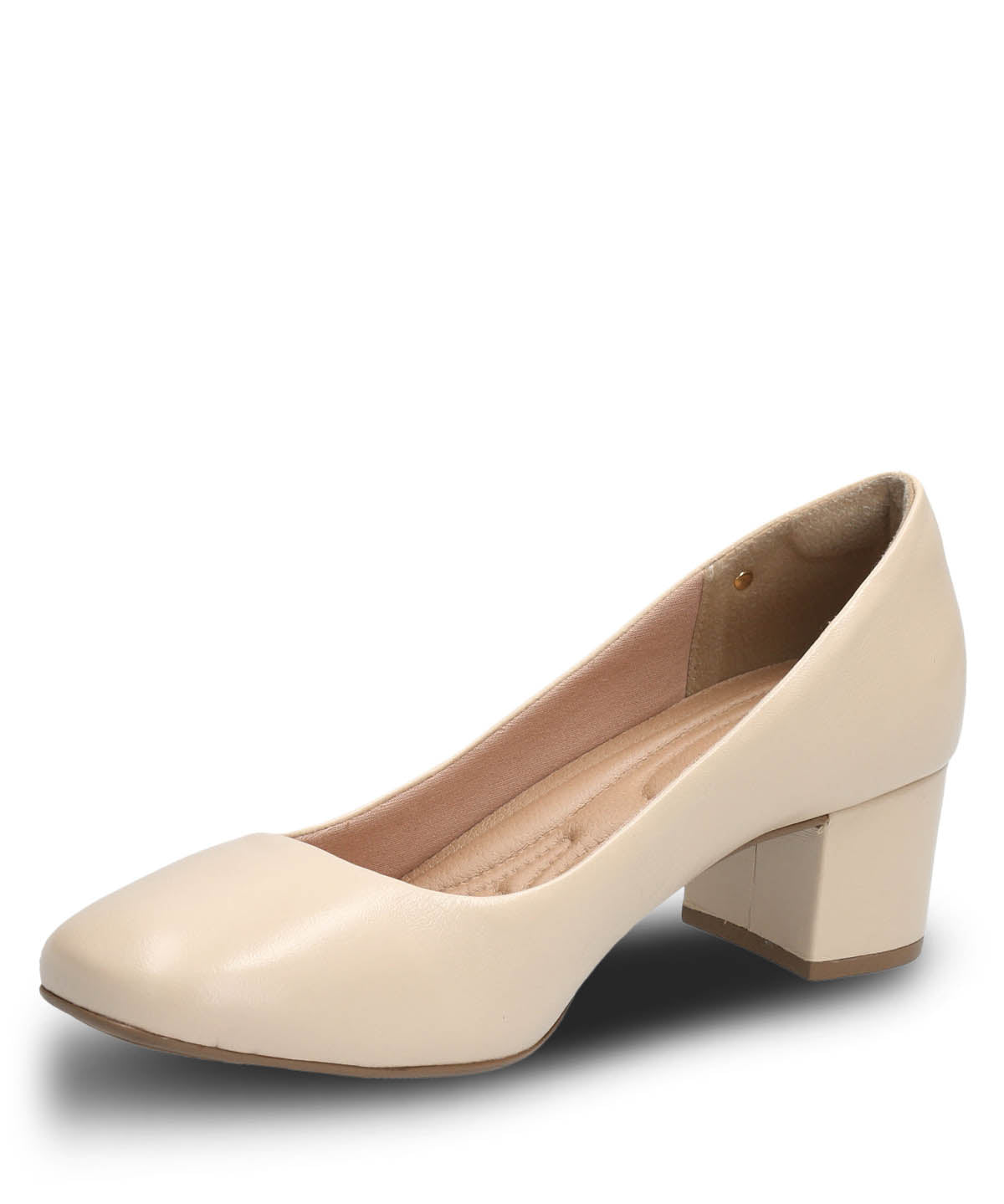 Zapato Cuero Mujer Manson Beige