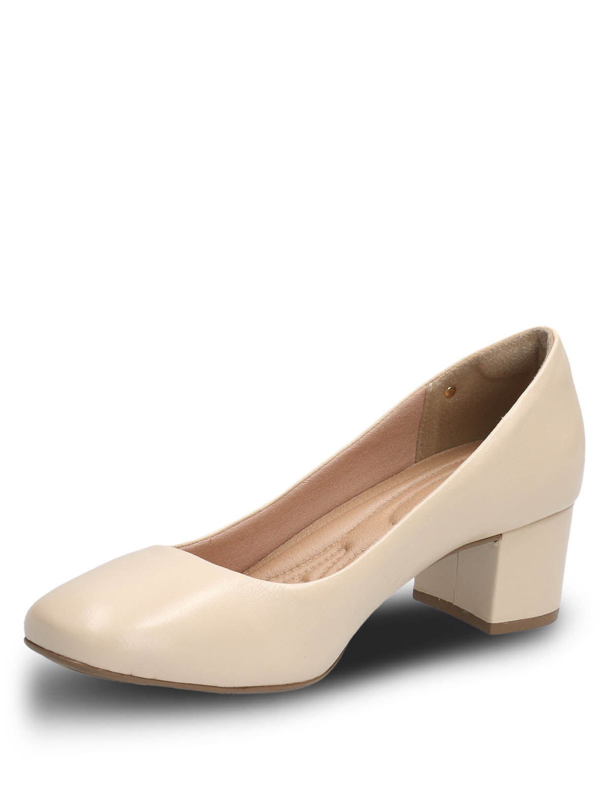 Zapato Cuero Mujer Manson Beige