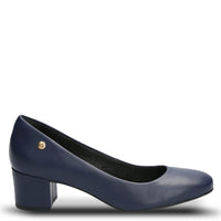 Zapato Cuero Mujer Manson Azul