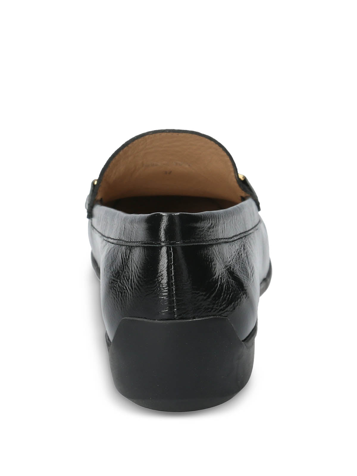 Mocasín Cuero Mujer Natalia Negro