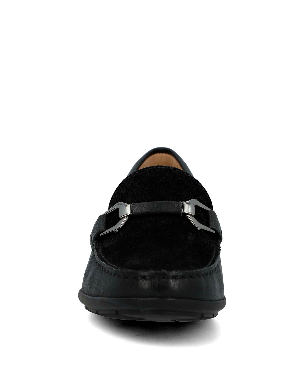 Mocasin Cuero Mujer Natalia Negro