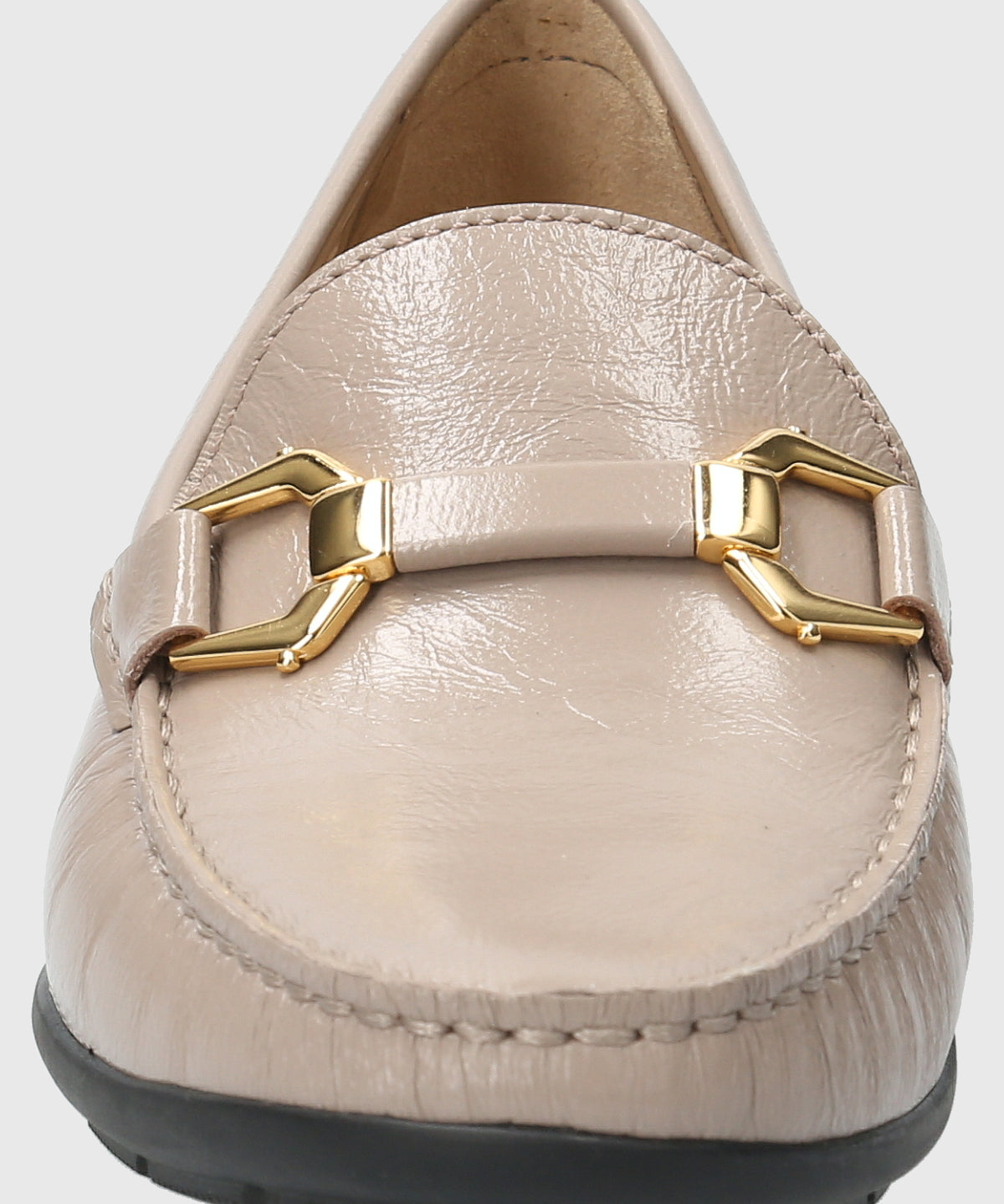 Mocasín Cuero Mujer Natalia Beige-Hush Puppies Chile