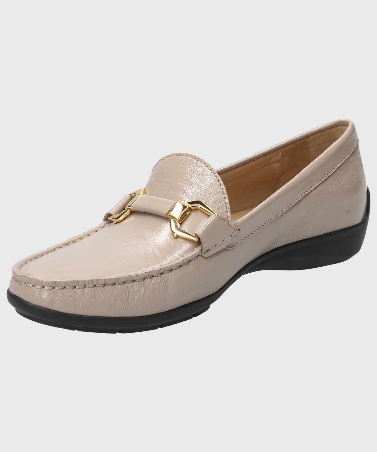 Mocasín Cuero Mujer Natalia Beige-Hush Puppies Chile