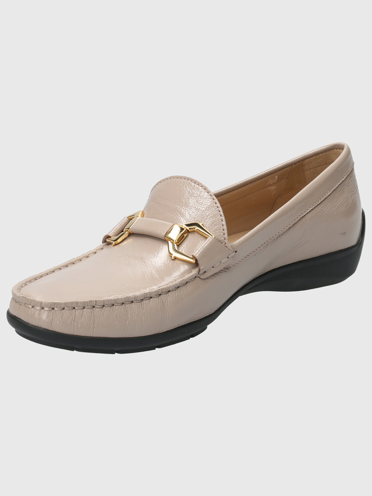 Mocasín Cuero Mujer Natalia Beige-Hush Puppies Chile