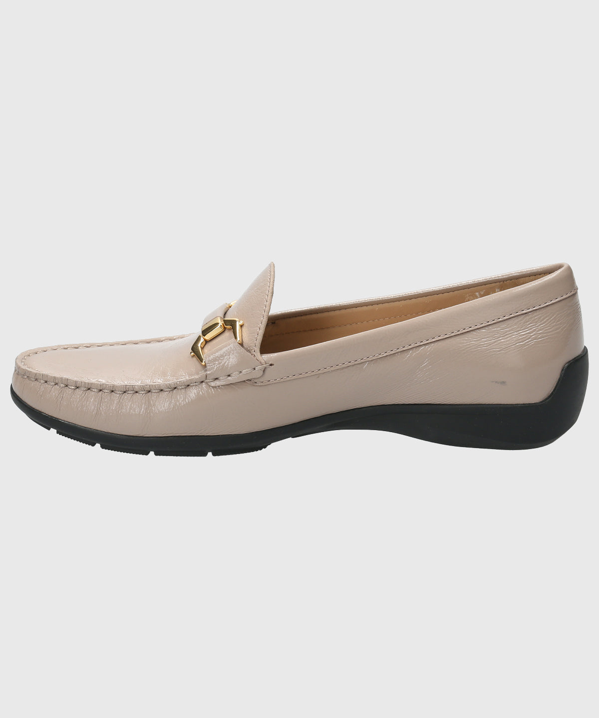 Mocasín Cuero Mujer Natalia Beige-Hush Puppies Chile