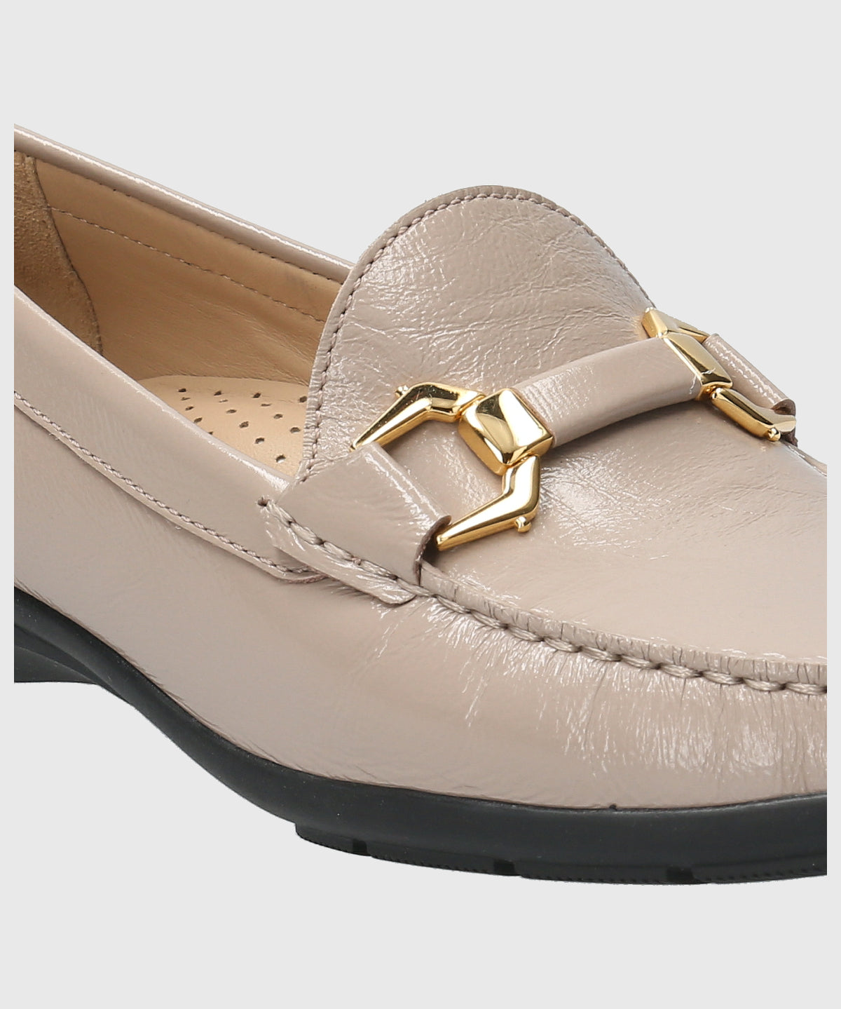 Mocasín Cuero Mujer Natalia Beige-Hush Puppies Chile