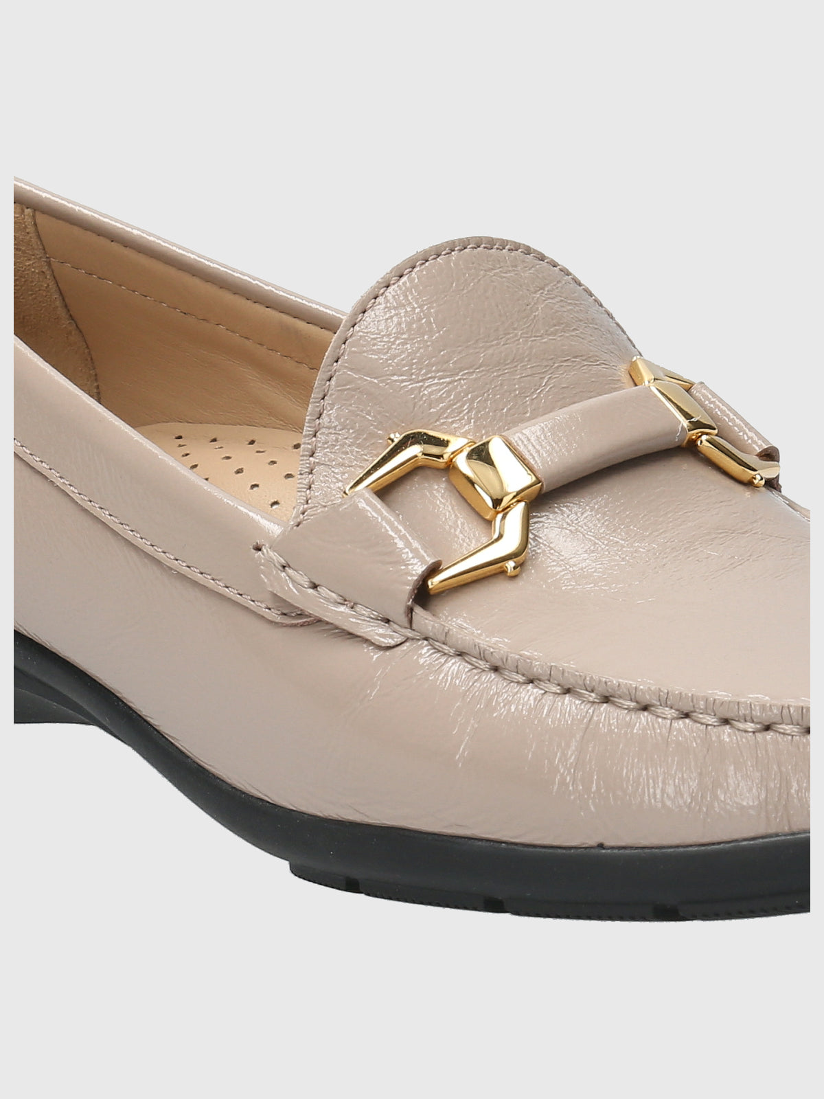 Mocasín Cuero Mujer Natalia Beige-Hush Puppies Chile