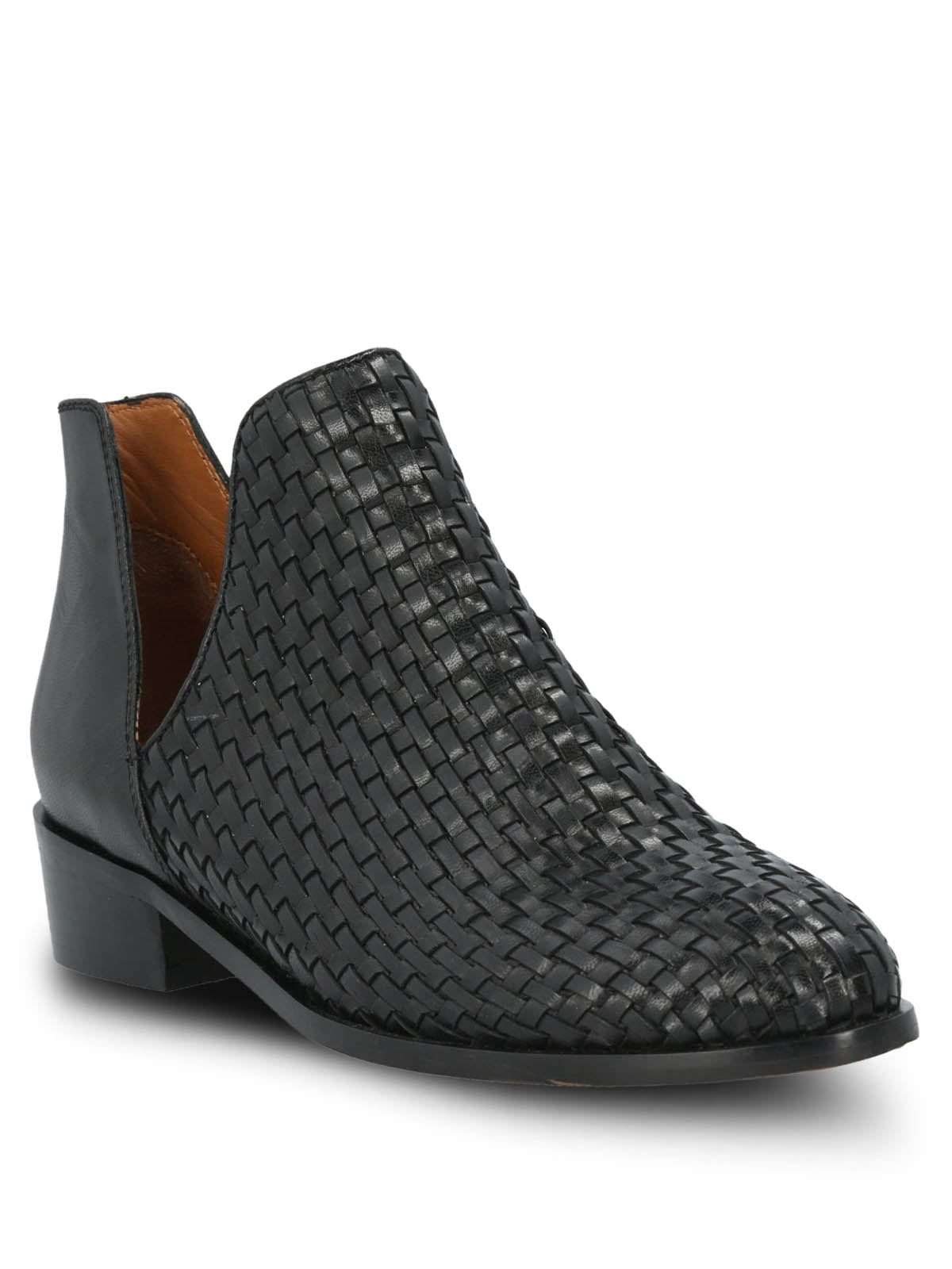 Botin Cuero Mujer Vitoria Negro