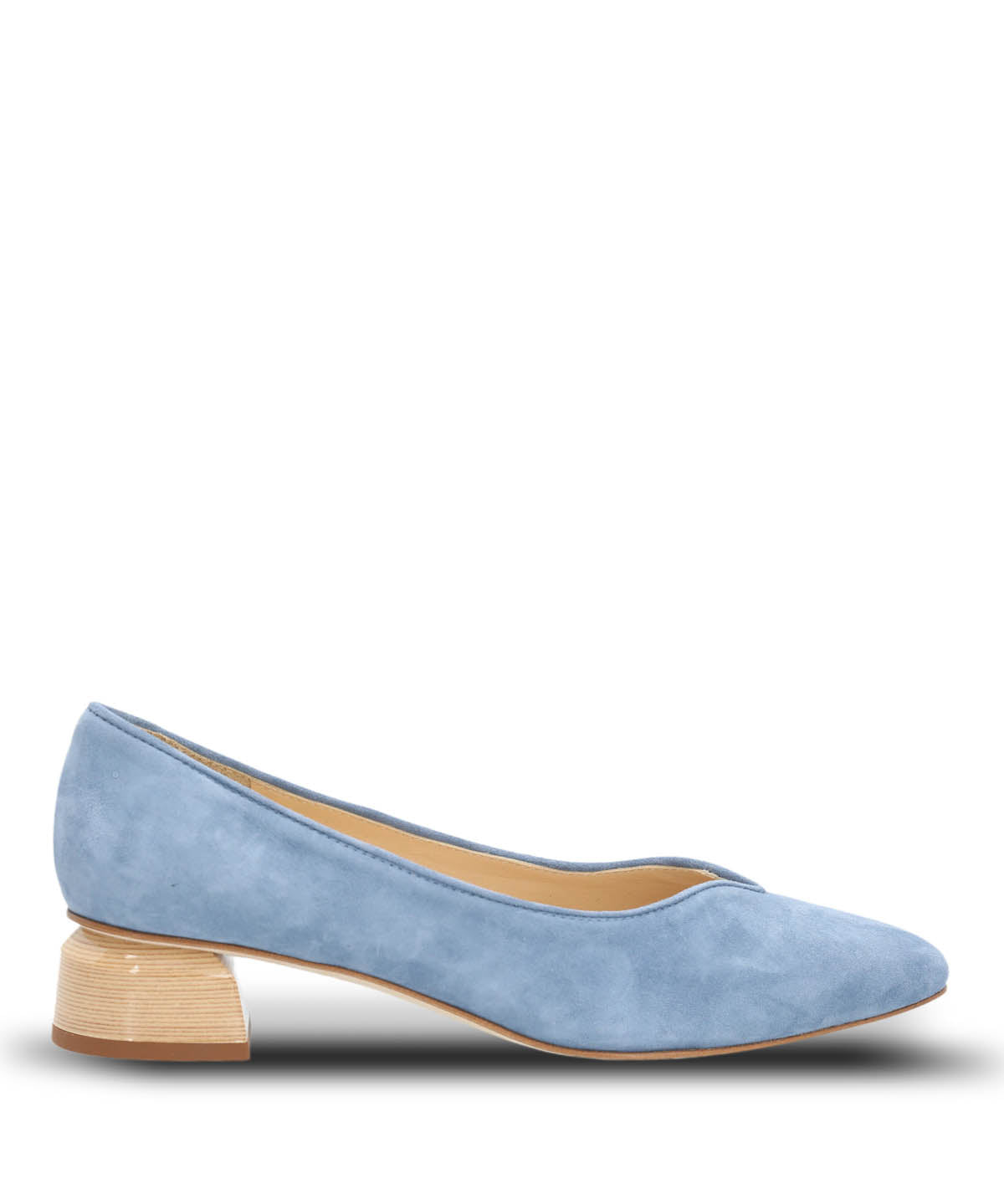 Zapato Brunate Cuero Mujer Corinna Celeste
