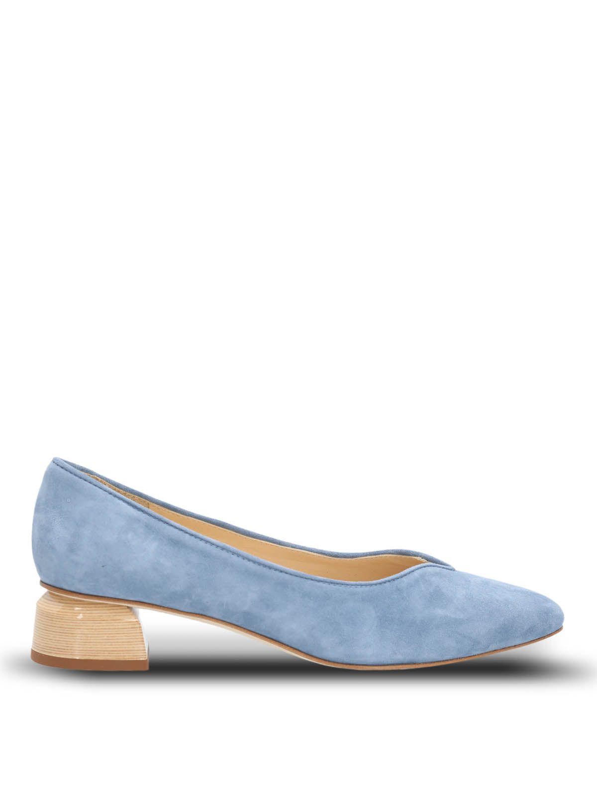 Zapato Brunate Cuero Mujer Corinna Celeste