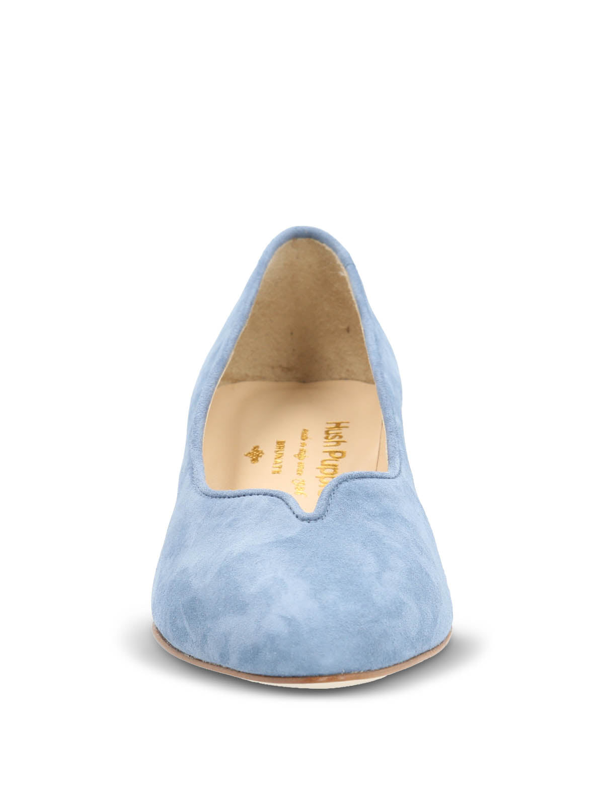 Zapato Brunate Cuero Mujer Corinna Celeste