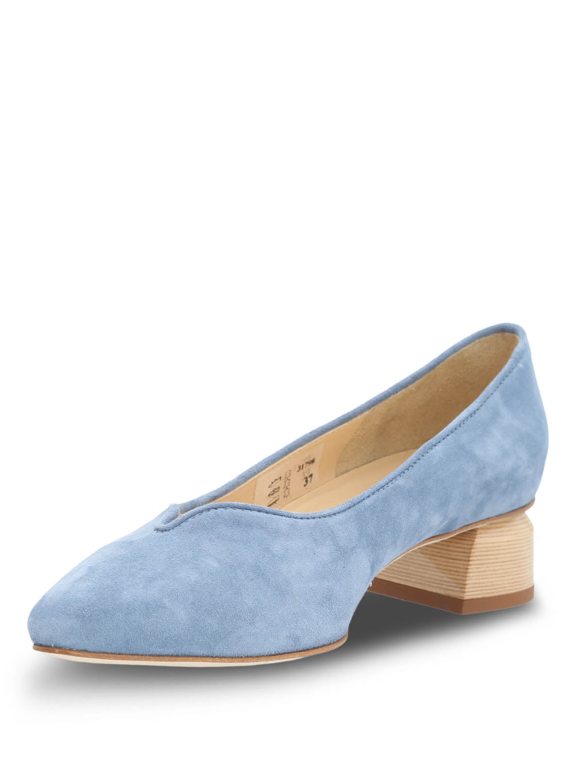Zapato Brunate Cuero Mujer Corinna Celeste