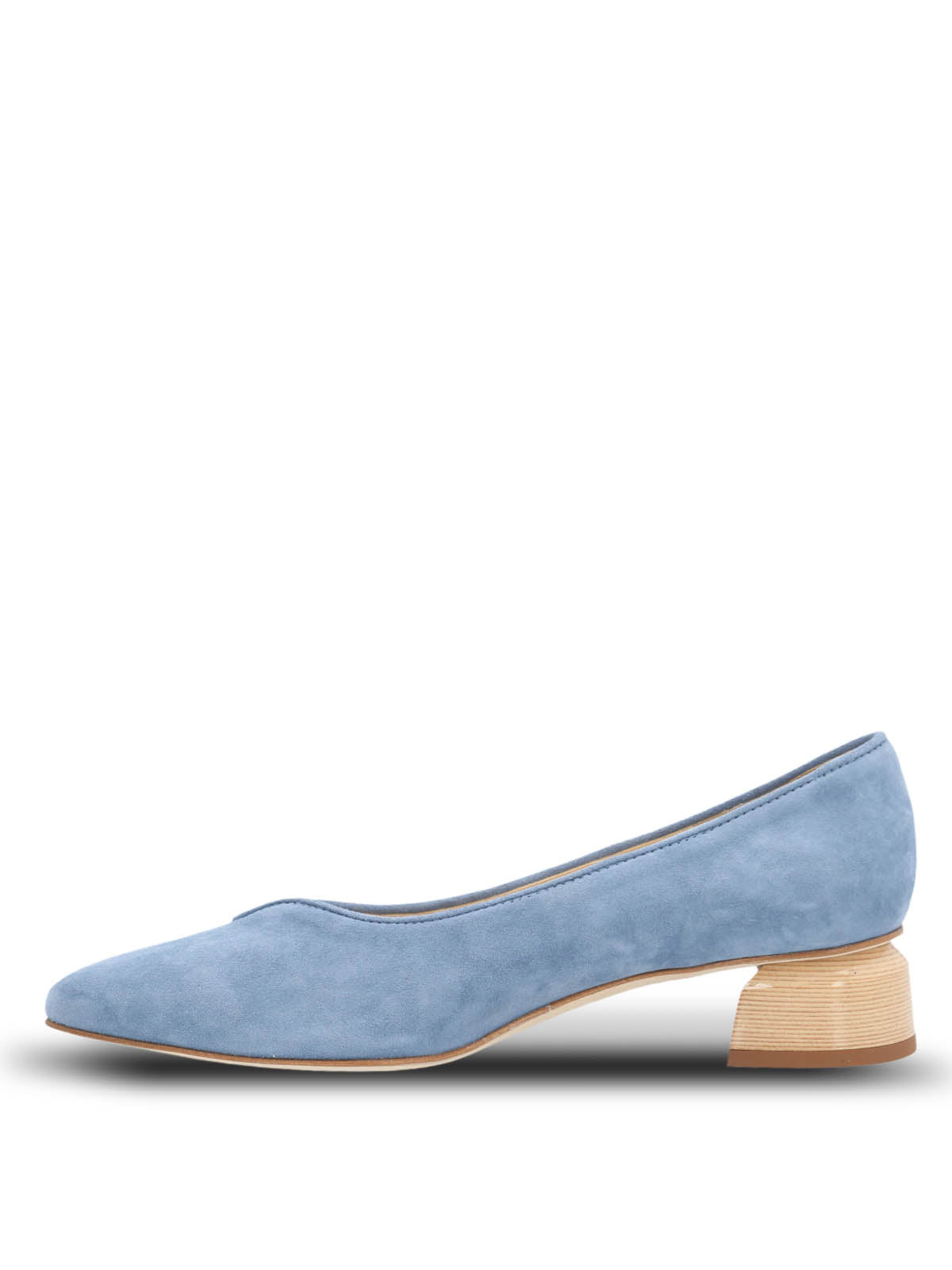 Zapato Brunate Cuero Mujer Corinna Celeste