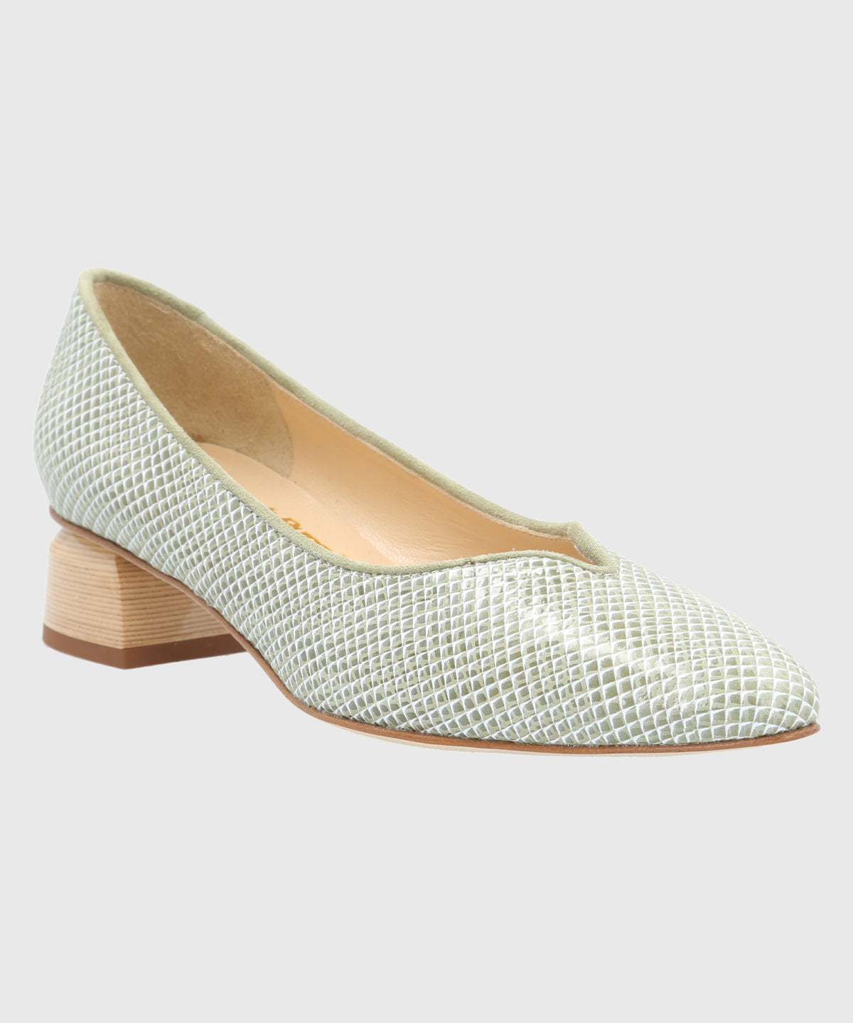 Zapato Brunate Cuero Corinna Verde Claro-Hush Puppies Chile