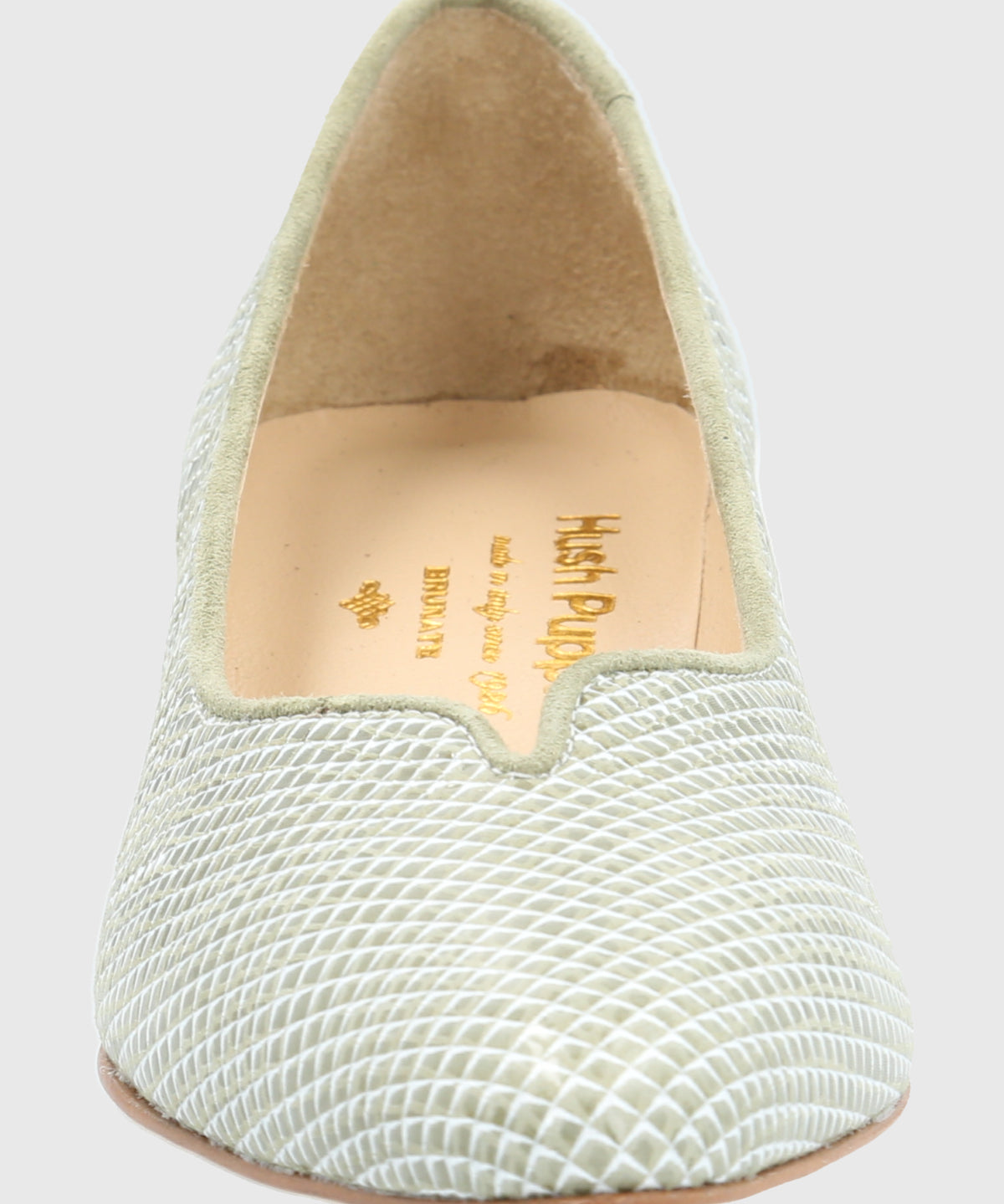 Zapato Brunate Cuero Corinna Verde Claro-Hush Puppies Chile