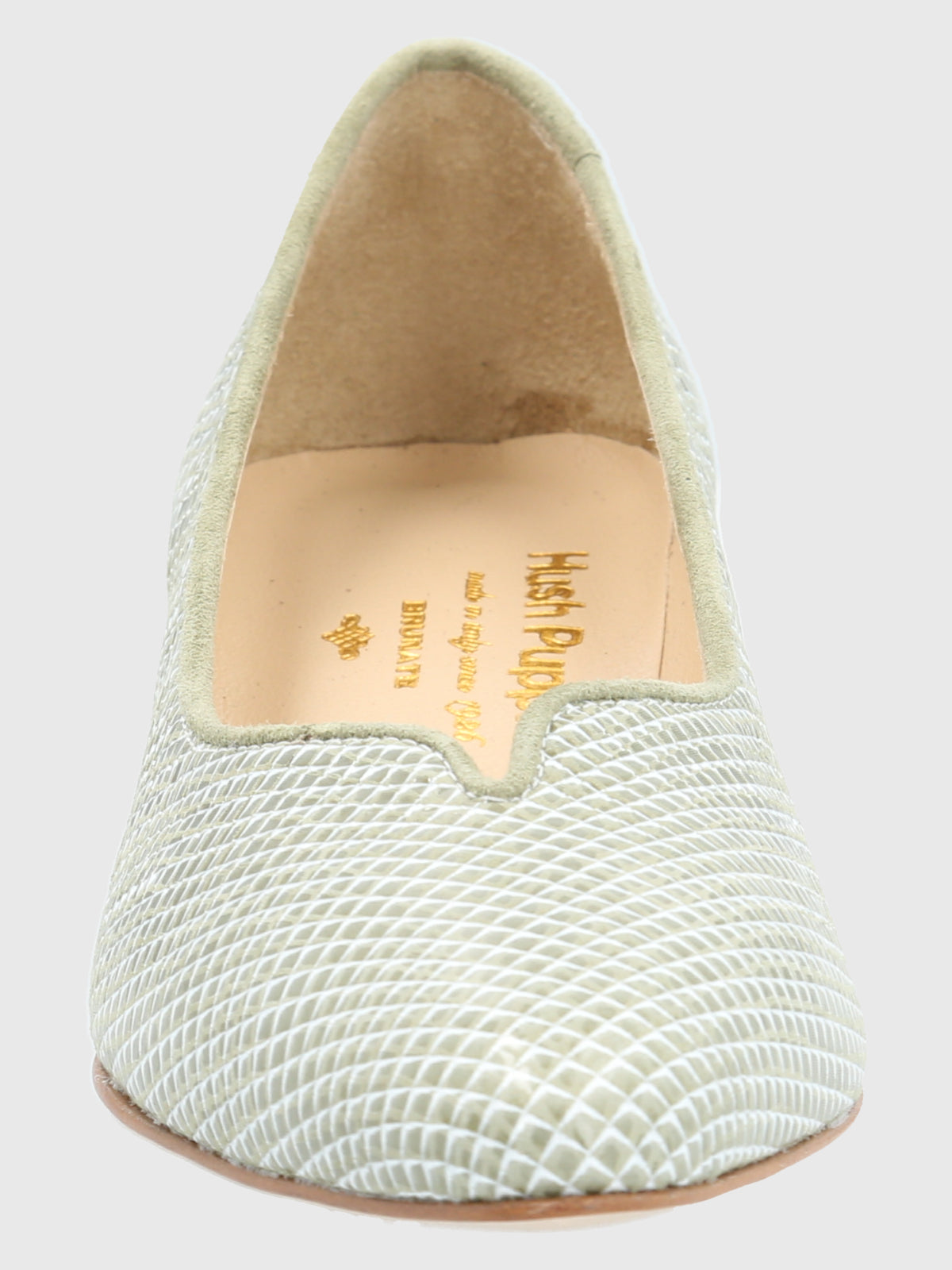 Zapato Brunate Cuero Corinna Verde Claro-Hush Puppies Chile
