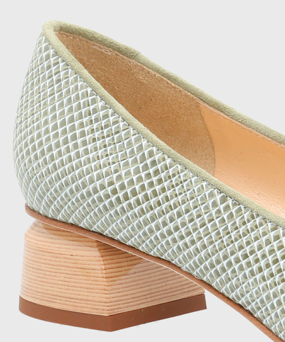 Zapato Brunate Cuero Corinna Verde Claro-Hush Puppies Chile