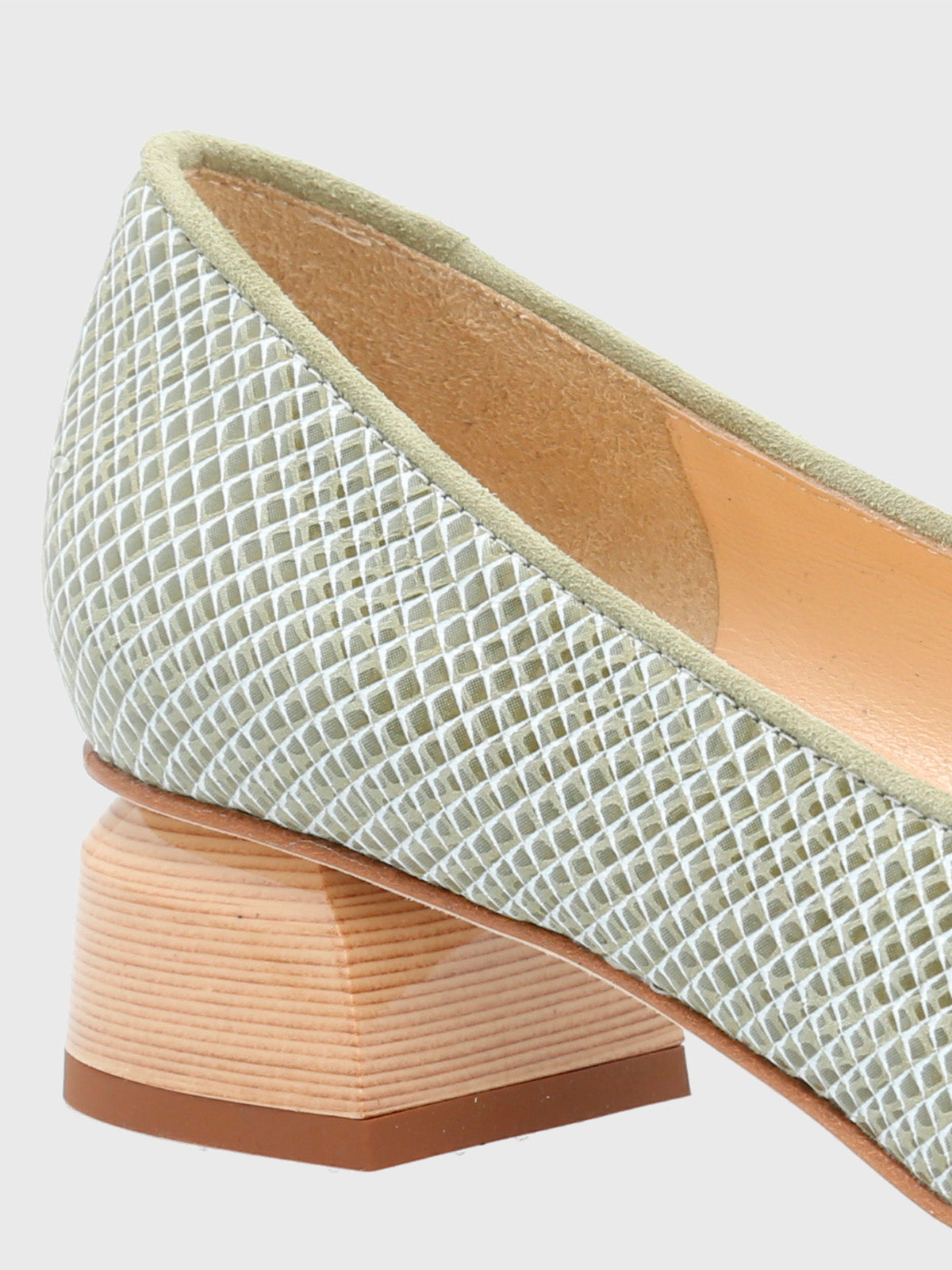 Zapato Brunate Cuero Corinna Verde Claro-Hush Puppies Chile