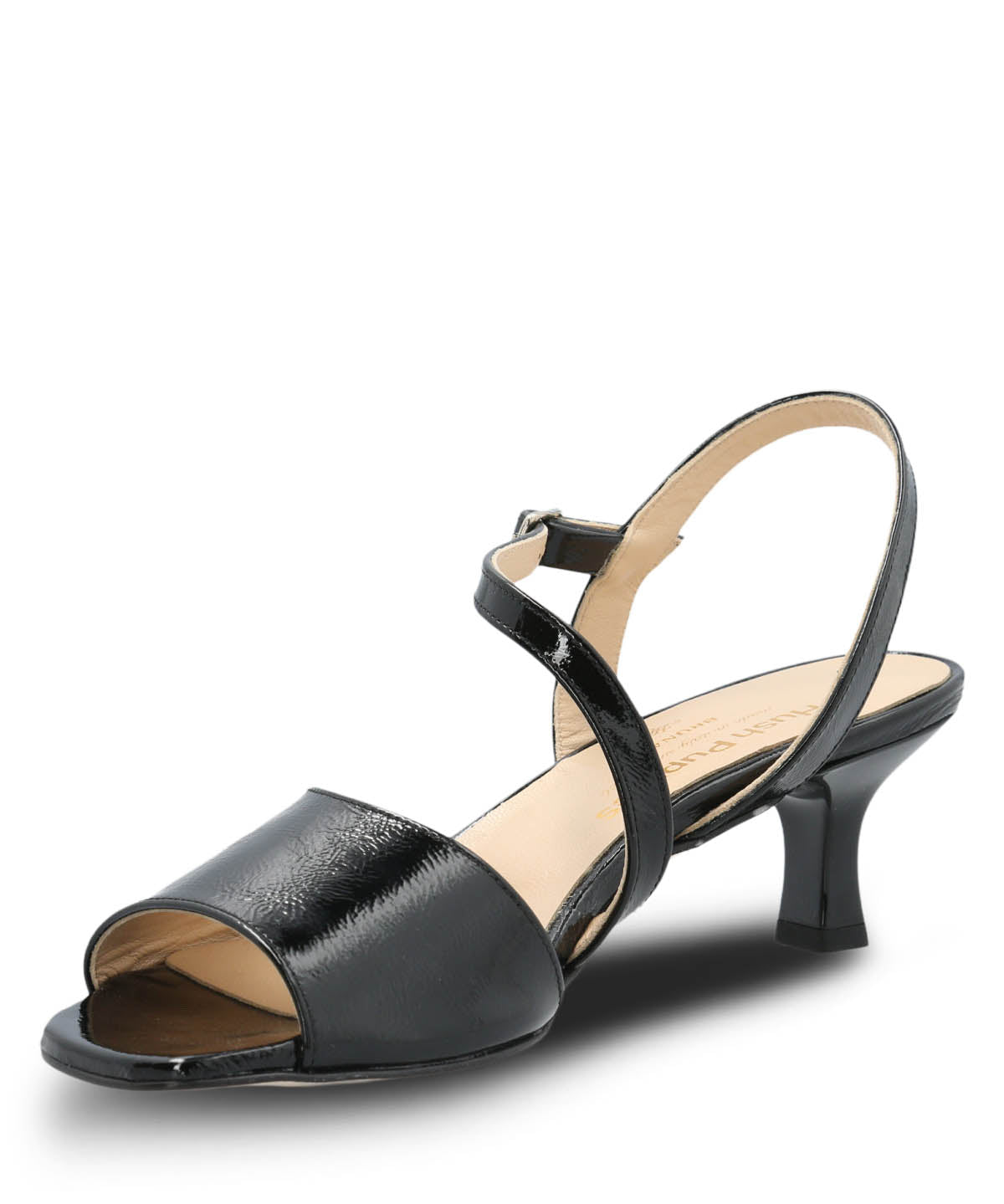 Zapato Brunate Cuero Mujer Greta Negro