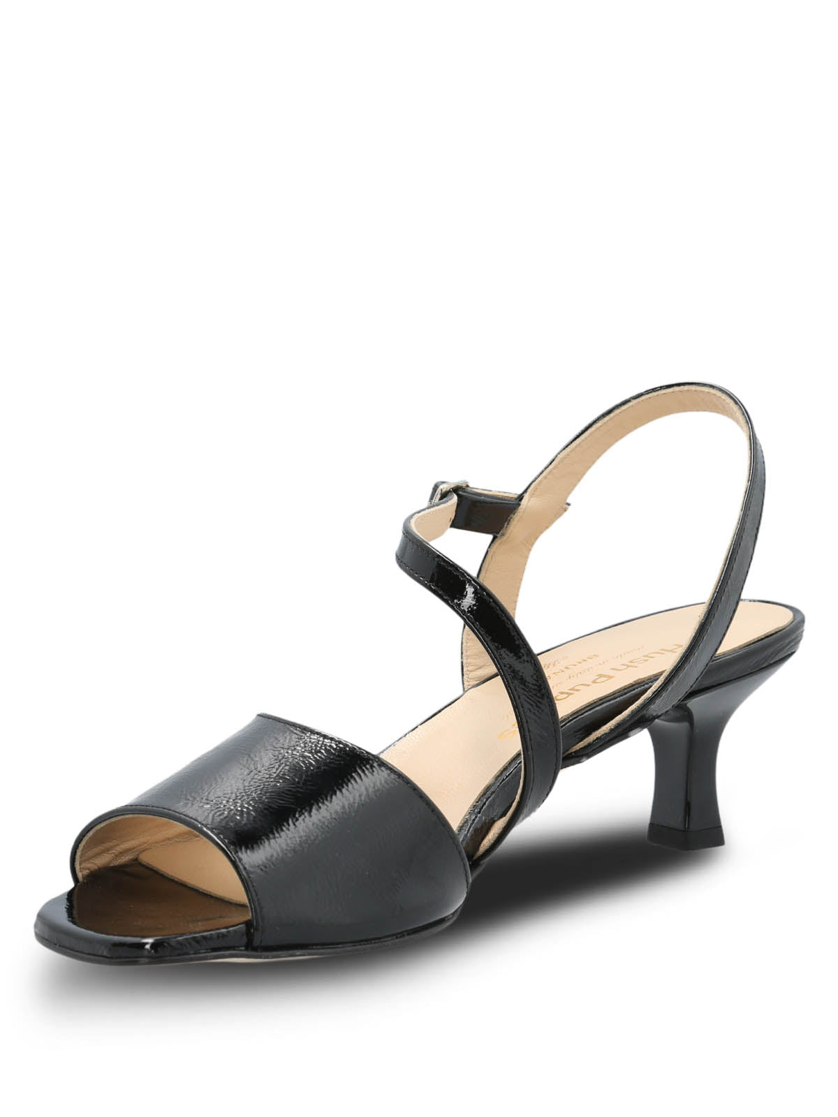 Zapato Brunate Cuero Mujer Greta Negro
