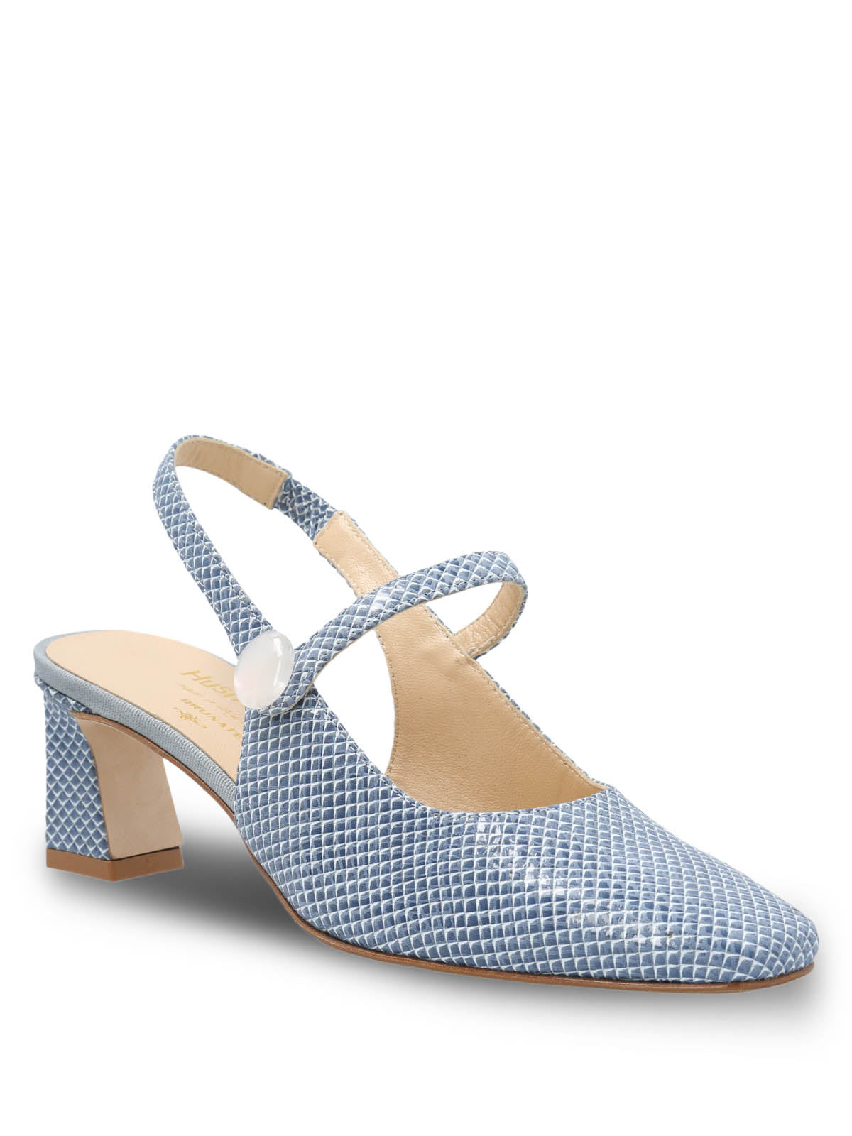 Zapato Brunate Cuero Mujer Alida Celeste