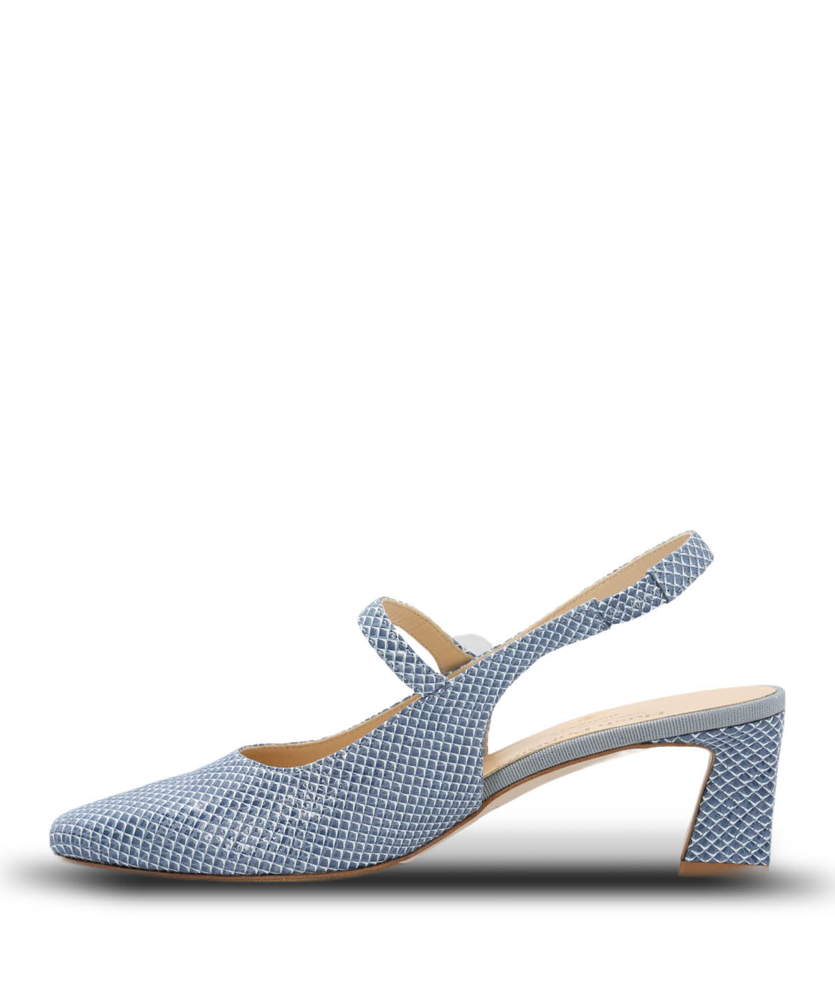 Zapato Brunate Cuero Mujer Alida Celeste