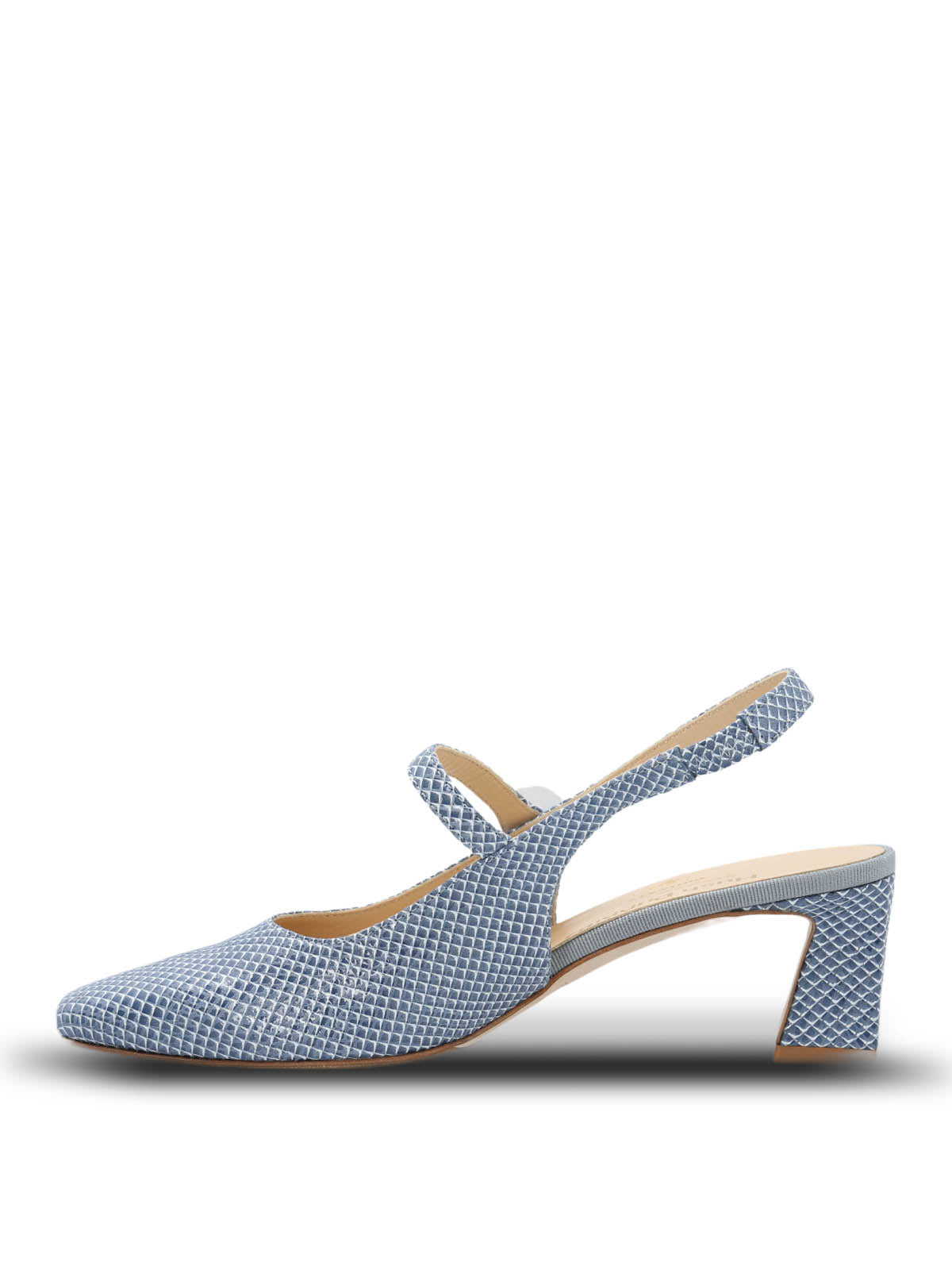 Zapato Brunate Cuero Mujer Alida Celeste
