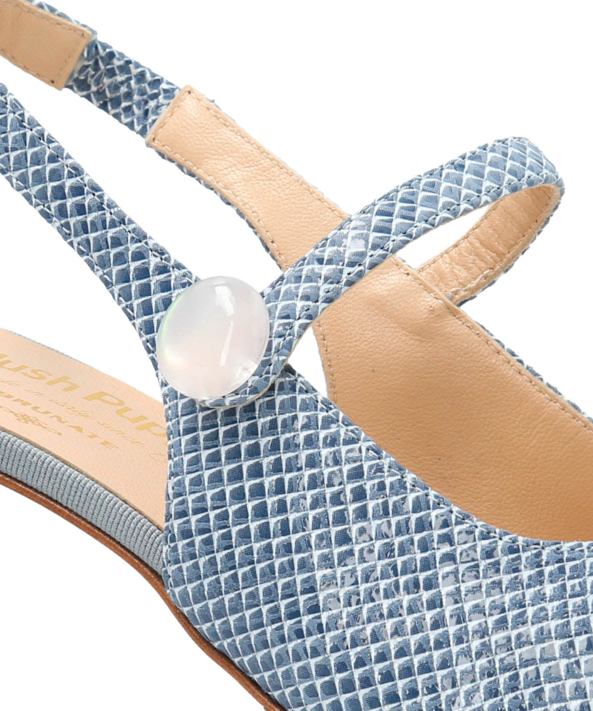 Zapato Brunate Cuero Mujer Alida Celeste