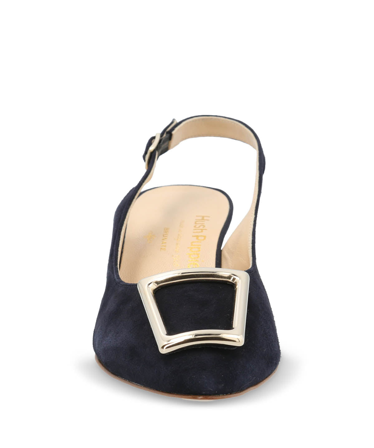 Zapato Brunate Cuero Mujer Rossella Azul Oscuro