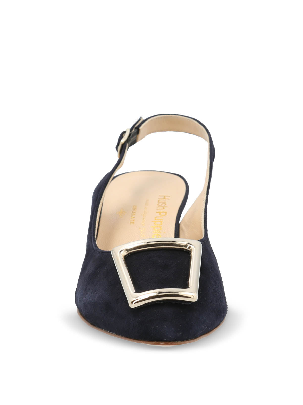 Zapato Brunate Cuero Mujer Rossella Azul Oscuro