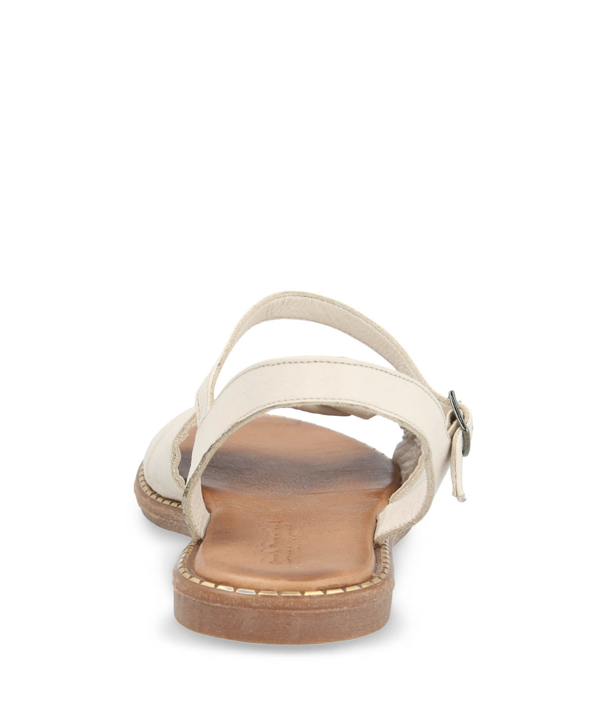 Sandalia Cuero Mujer Traona Blanco