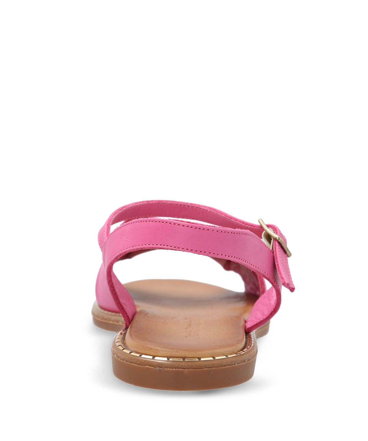 Sandalia Cuero Mujer Traona Fucsia