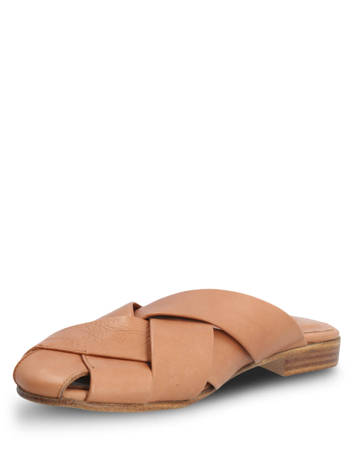 Zapato Cuero Mujer Breno Café