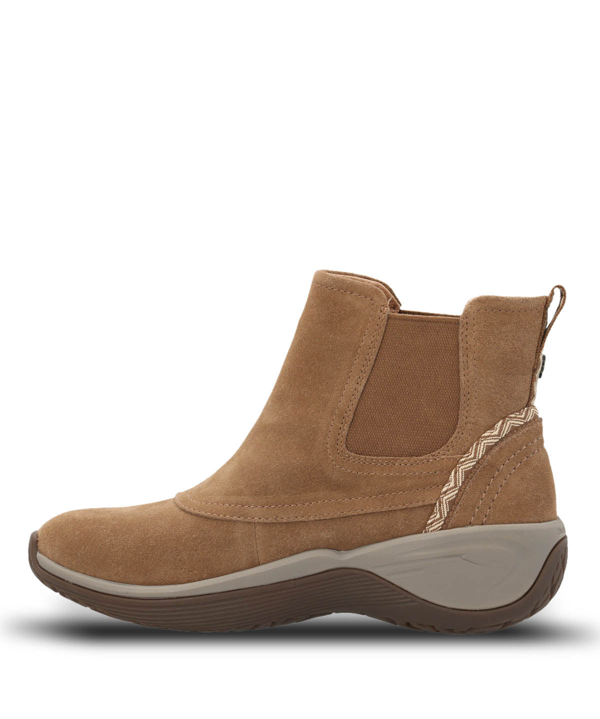 Botin Cuero Mujer Spinal Rug Chelsea Café Claro | Hush Puppies
