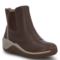 Botin Cuero Mujer Spinal Rug Chelsea Café Hush