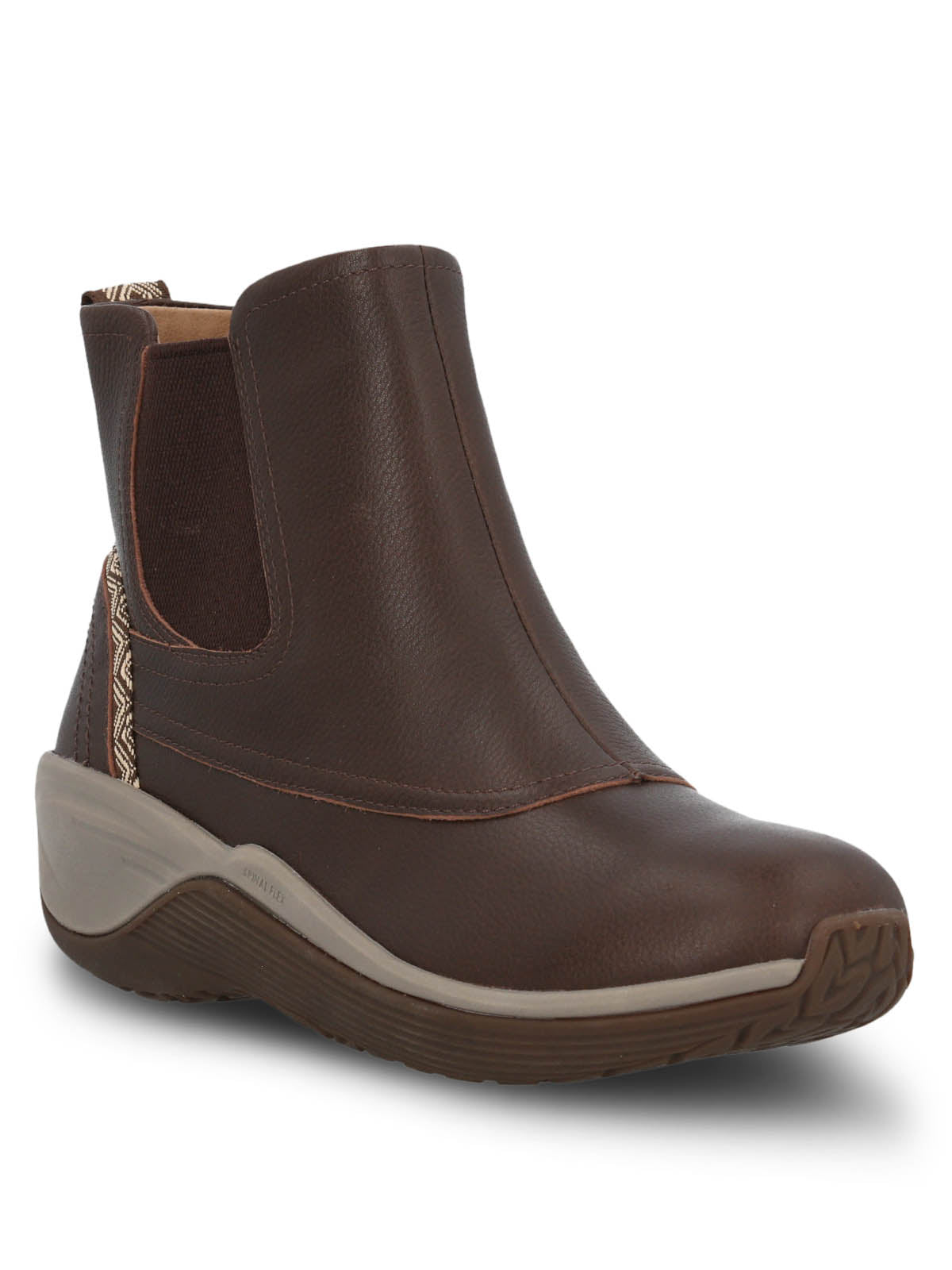 Botin Cuero Mujer Spinal Rug Chelsea Café Hush