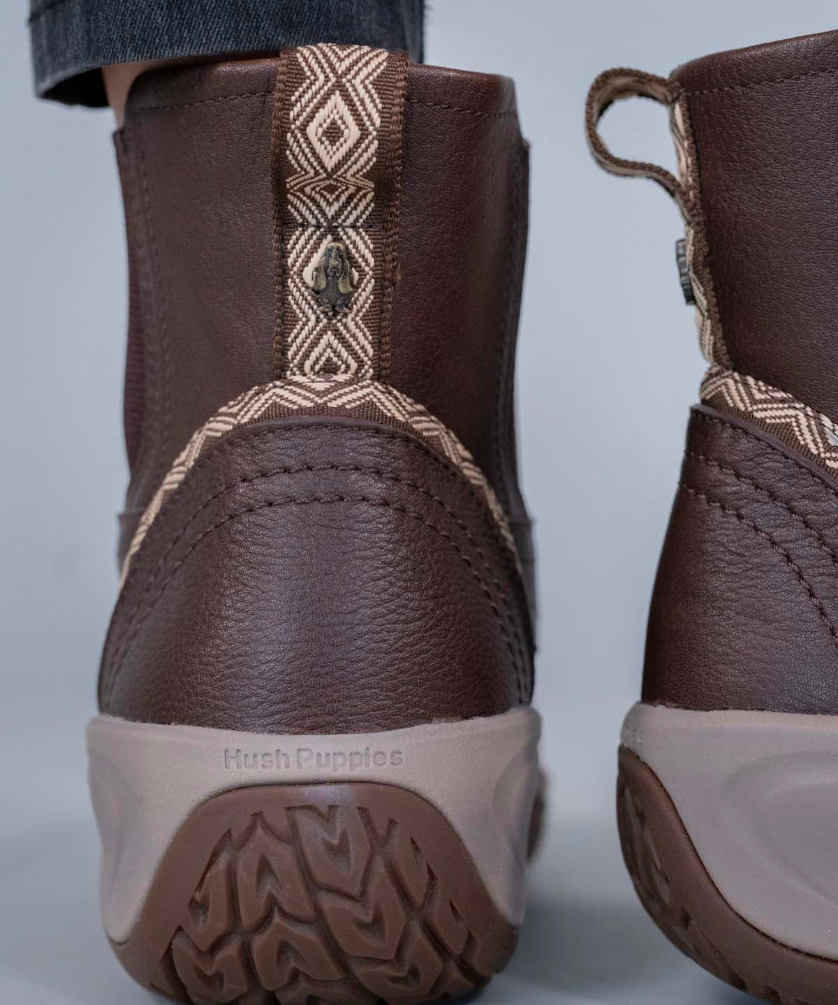 Botin Cuero Mujer Spinal Rug Chelsea Café Hush