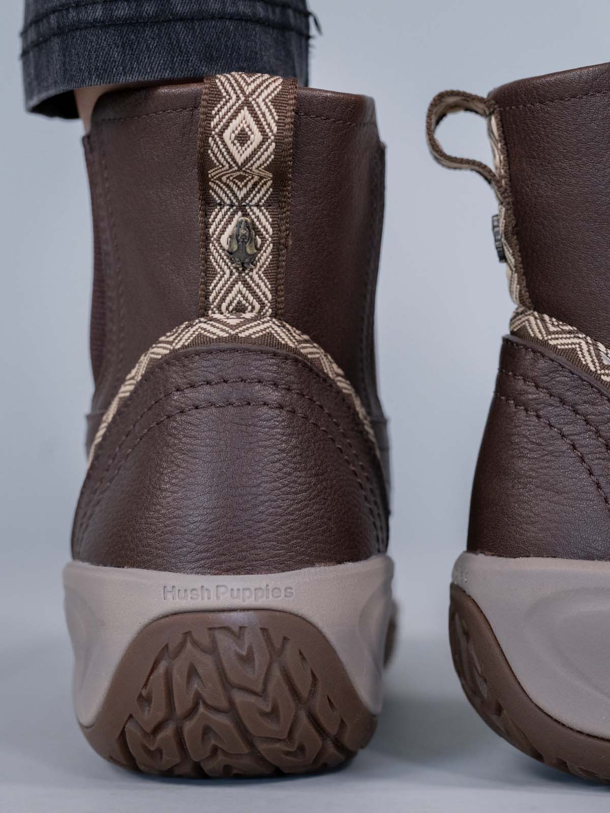 Botin Cuero Mujer Spinal Rug Chelsea Café Hush