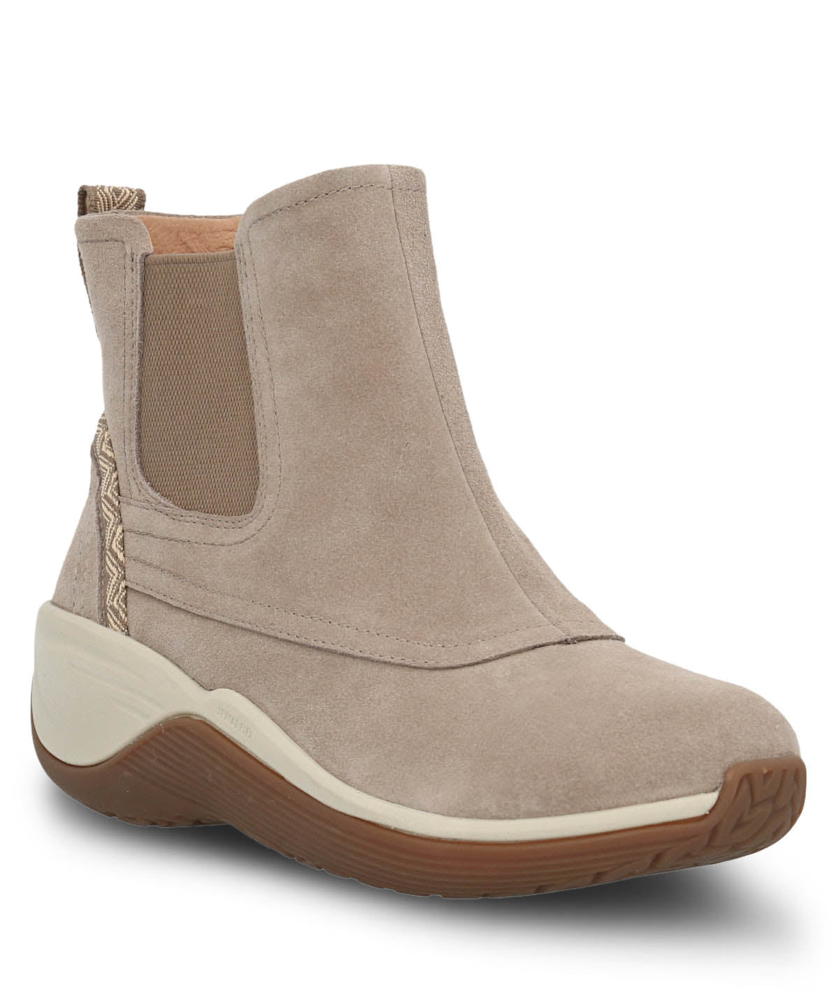 Botin Cuero Mujer Spinal Rug Chelsea Beige | Hush Puppies