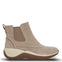 Botin Cuero Mujer Spinal Rug Chelsea Beige | Hush Puppies