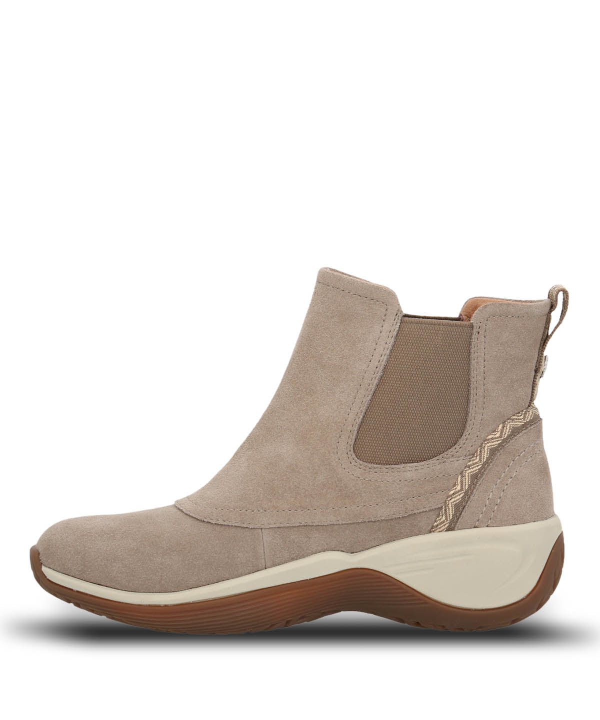 Botin Cuero Mujer Spinal Rug Chelsea Beige | Hush Puppies