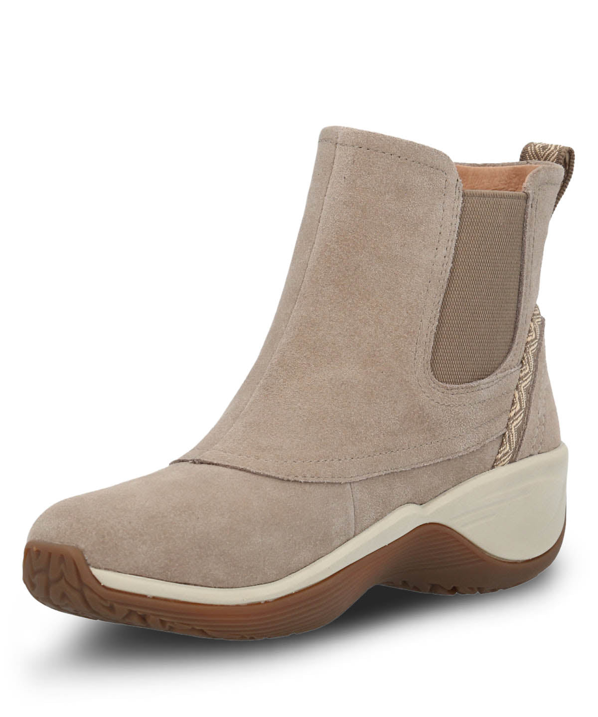 Botin Cuero Mujer Spinal Rug Chelsea Beige | Hush Puppies
