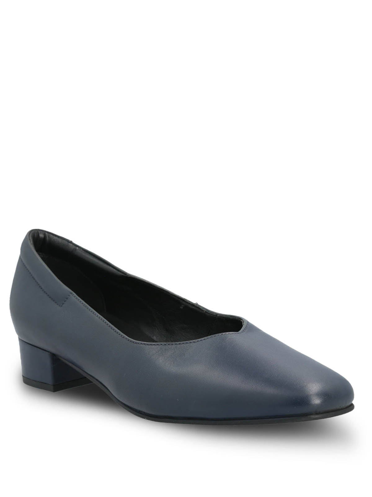 Zapato Cuero Mujer Eleven Azul Oscuro | Hush Puppies