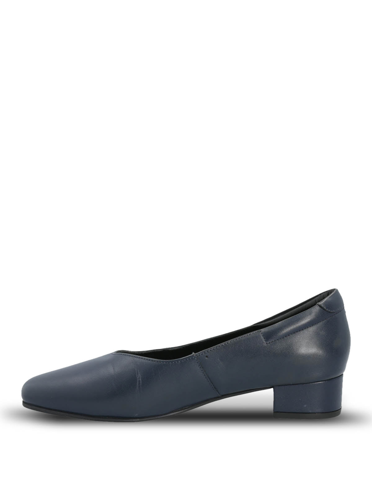 Zapato Cuero Mujer Eleven Azul Oscuro | Hush Puppies