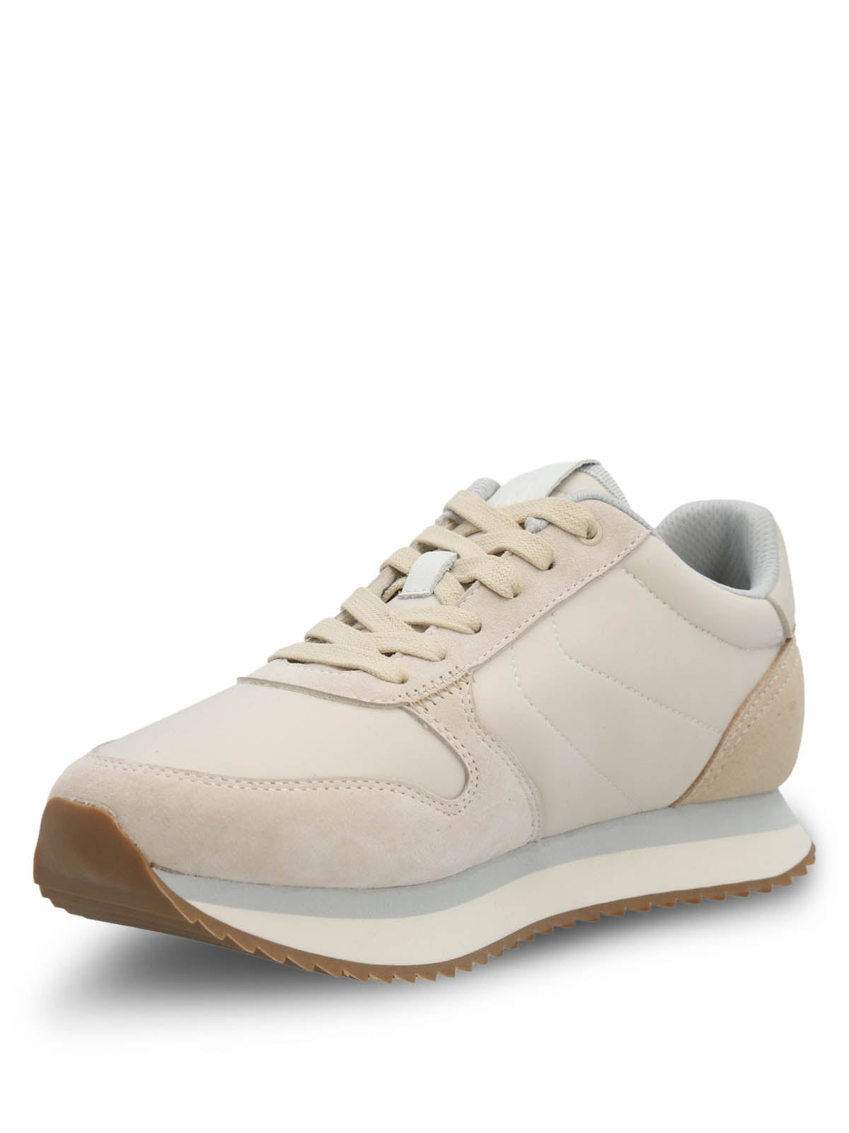 Zapatilla Cuero Mujer Bliss Sun Beige Hush Puppies | Hush Puppies