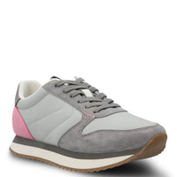 Zapatilla Cuero Mujer Bliss Sun Gris Hush Puppies