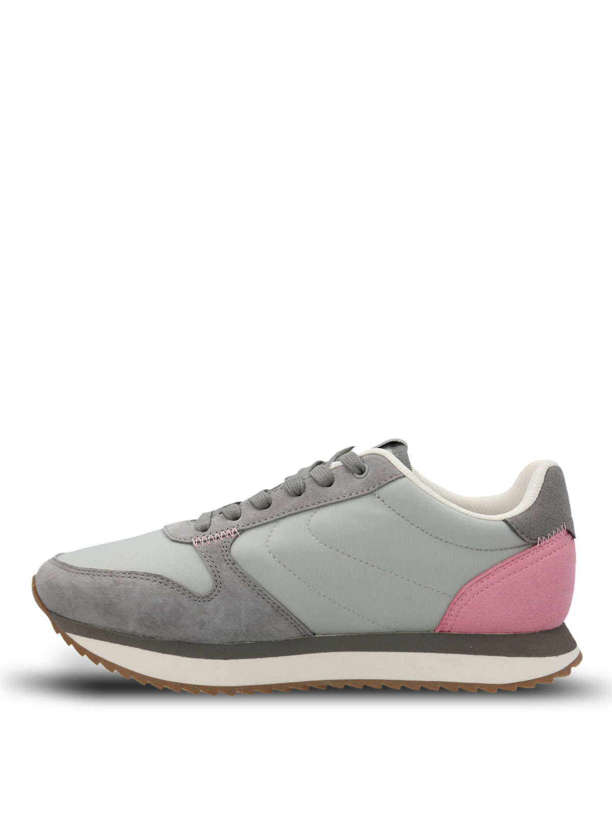 Zapatilla Cuero Mujer Bliss Sun Gris Hush Puppies