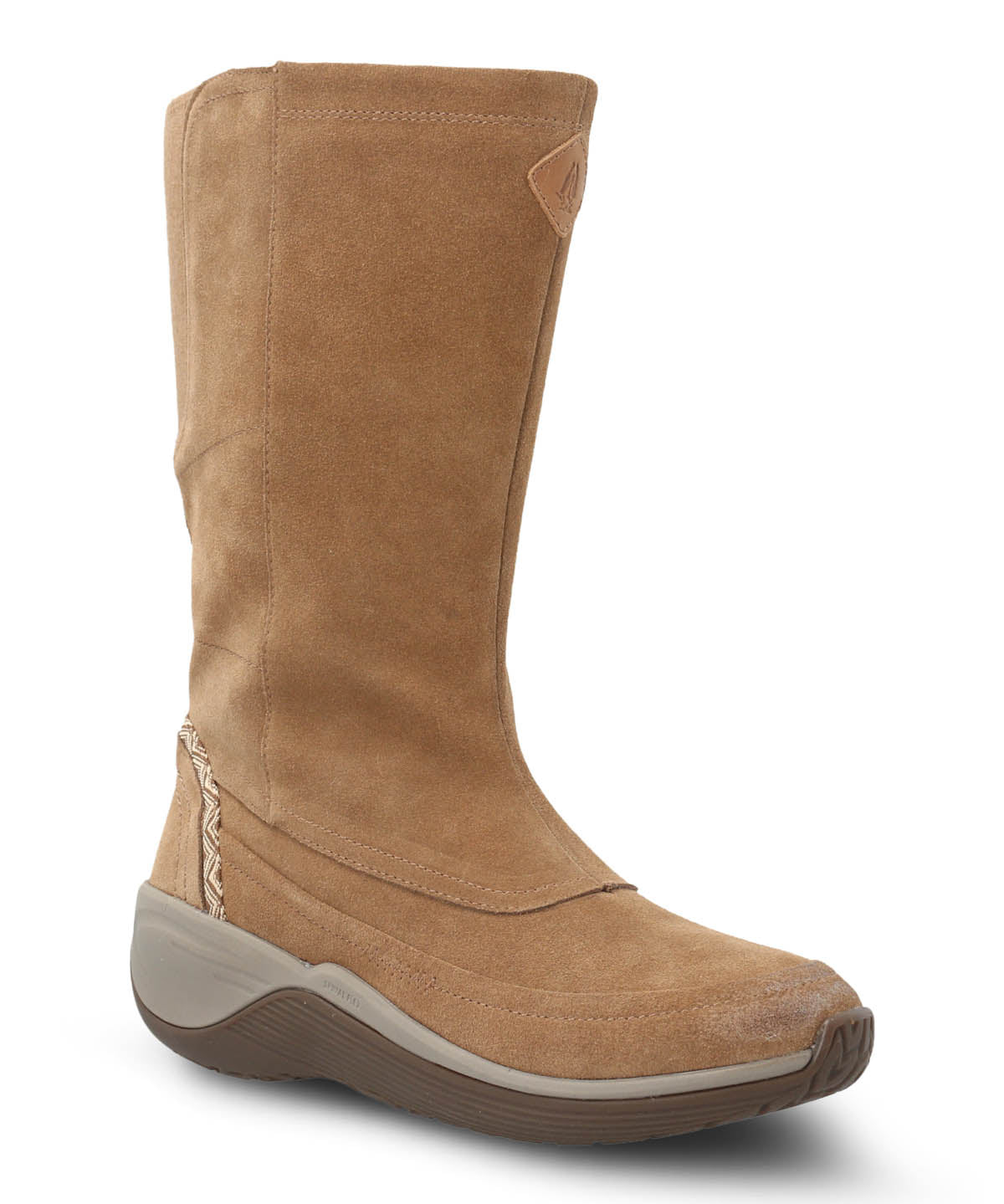 Bota Cuero Mujer Spinal Rug Boot Café Claro