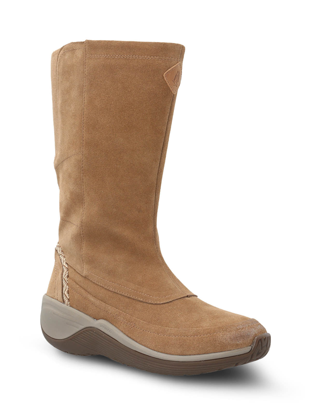 Bota Cuero Mujer Spinal Rug Boot Café Claro