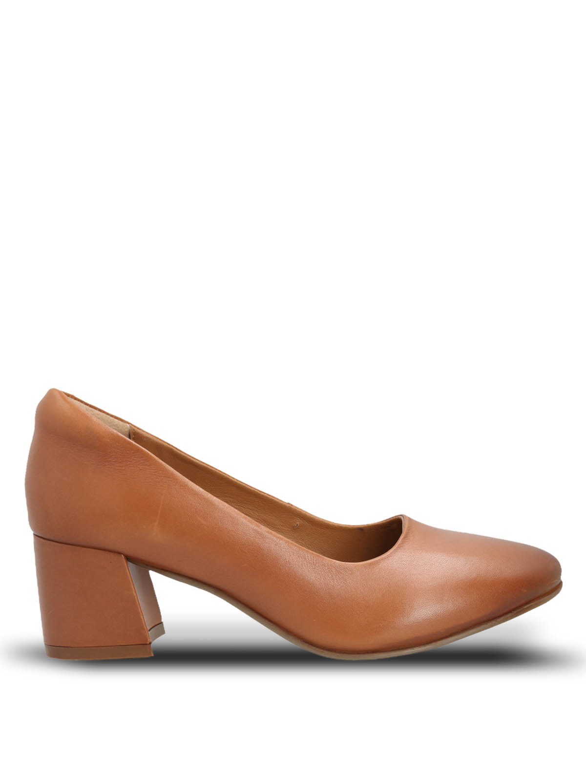 Zapato Cuero Mujer Lecco Café